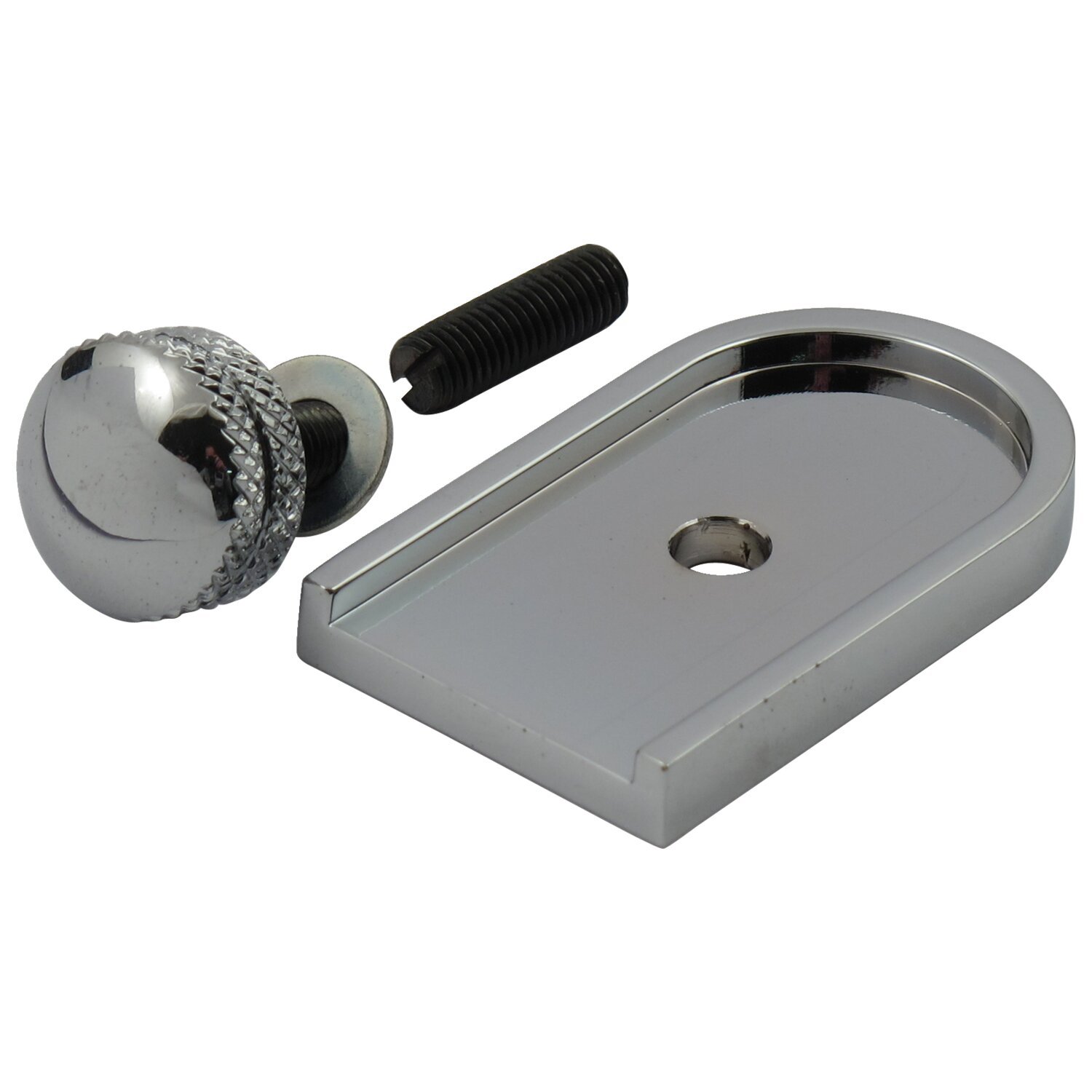 Seat thumb screw kit 1/4-28. with alu tab cover