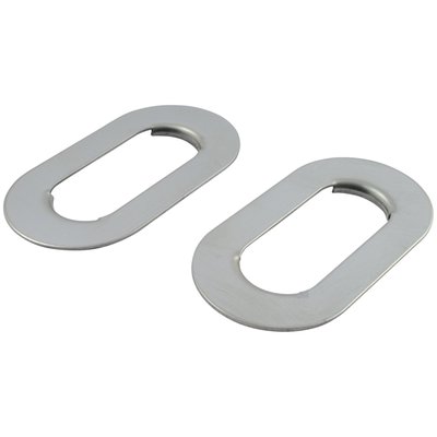 Protects the swingarm from damage and improves looks. No tapping, drilling or other modifications required for installation. Fits 73-86 4-speed Big Twin, 79-85 XL Sportster and other bikes that are equipped with square tube swingarms and a 3/4" diameter axle.