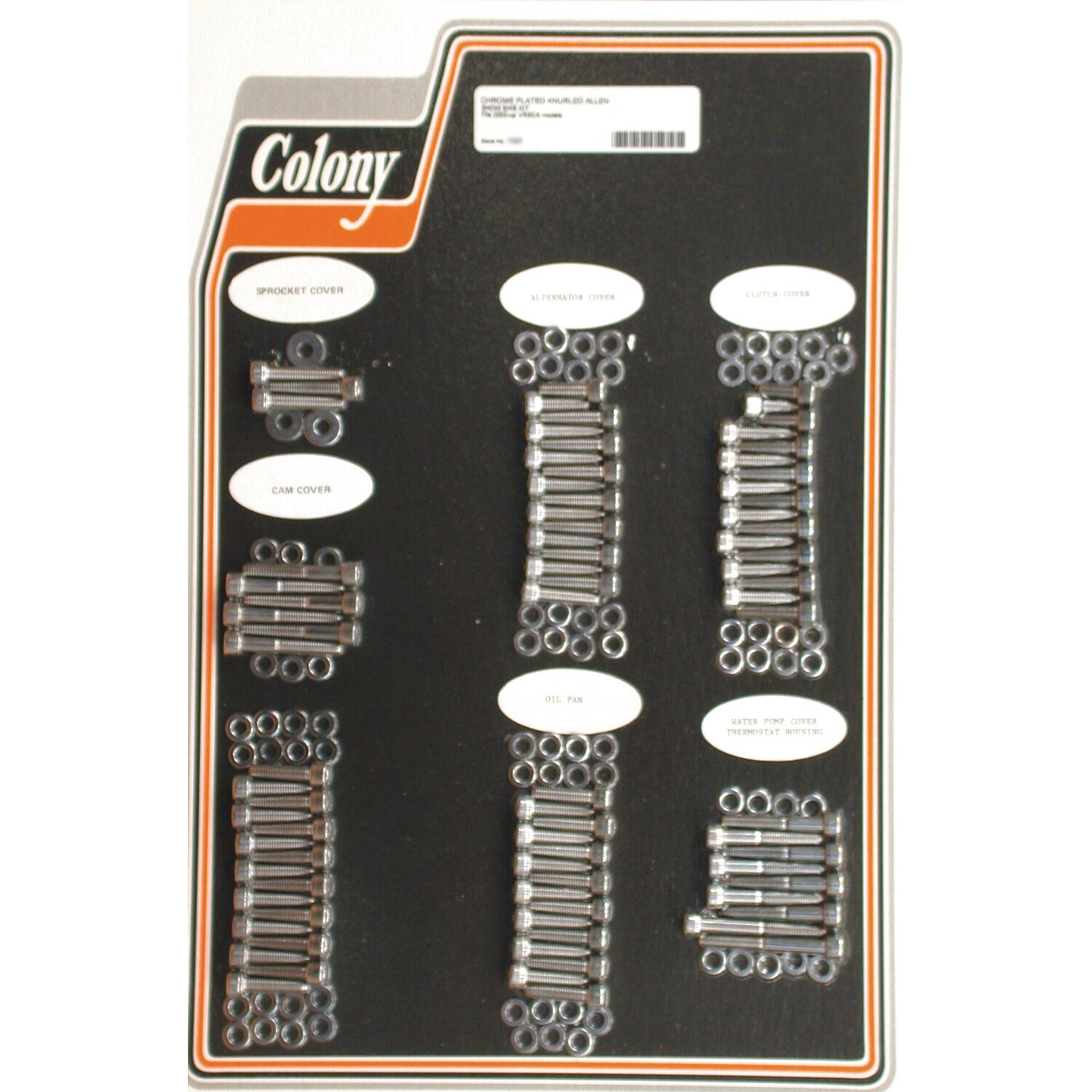 Colony motor showbike kit, Silver, Chrome