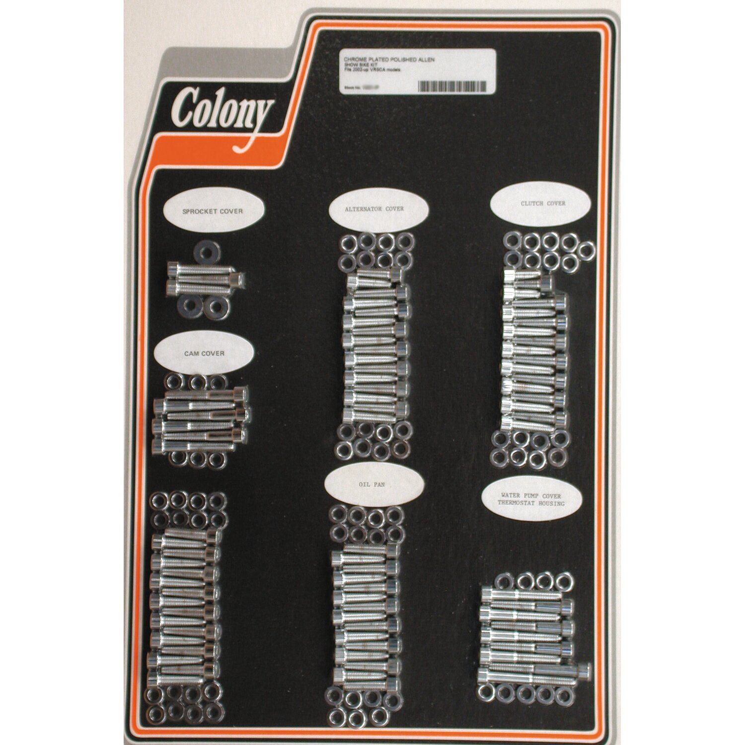 Colony motor showbike kit, Polished