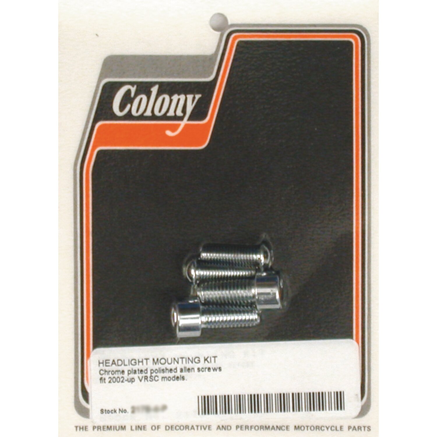 Colony headlamp mount kit, Polished