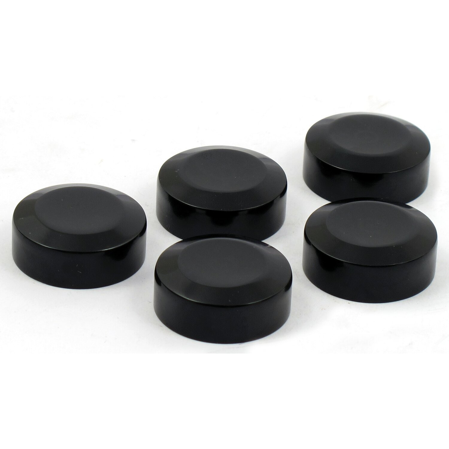 Rear pulley bolt cover kit, Black