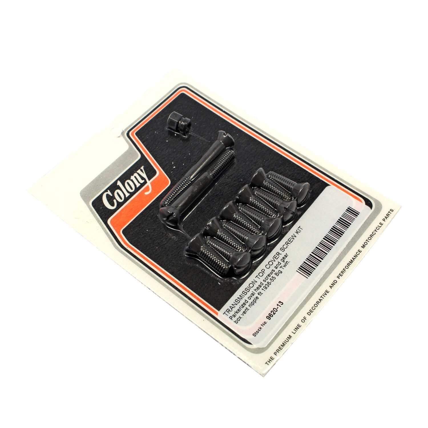 Colony transm top cover screw kit, Matte