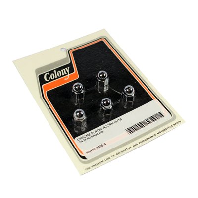 Chrome. 1/4-24 special H-D thread