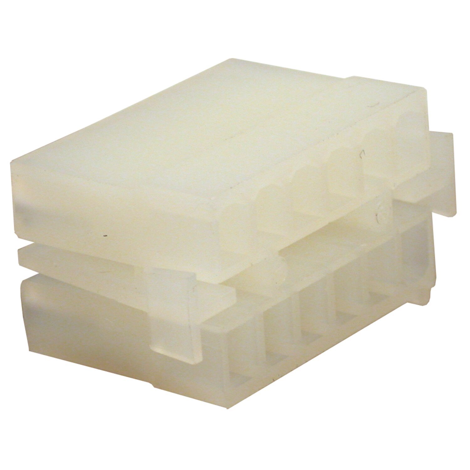 NAMZ, AMP/TE connector. White, plug, 12-pins