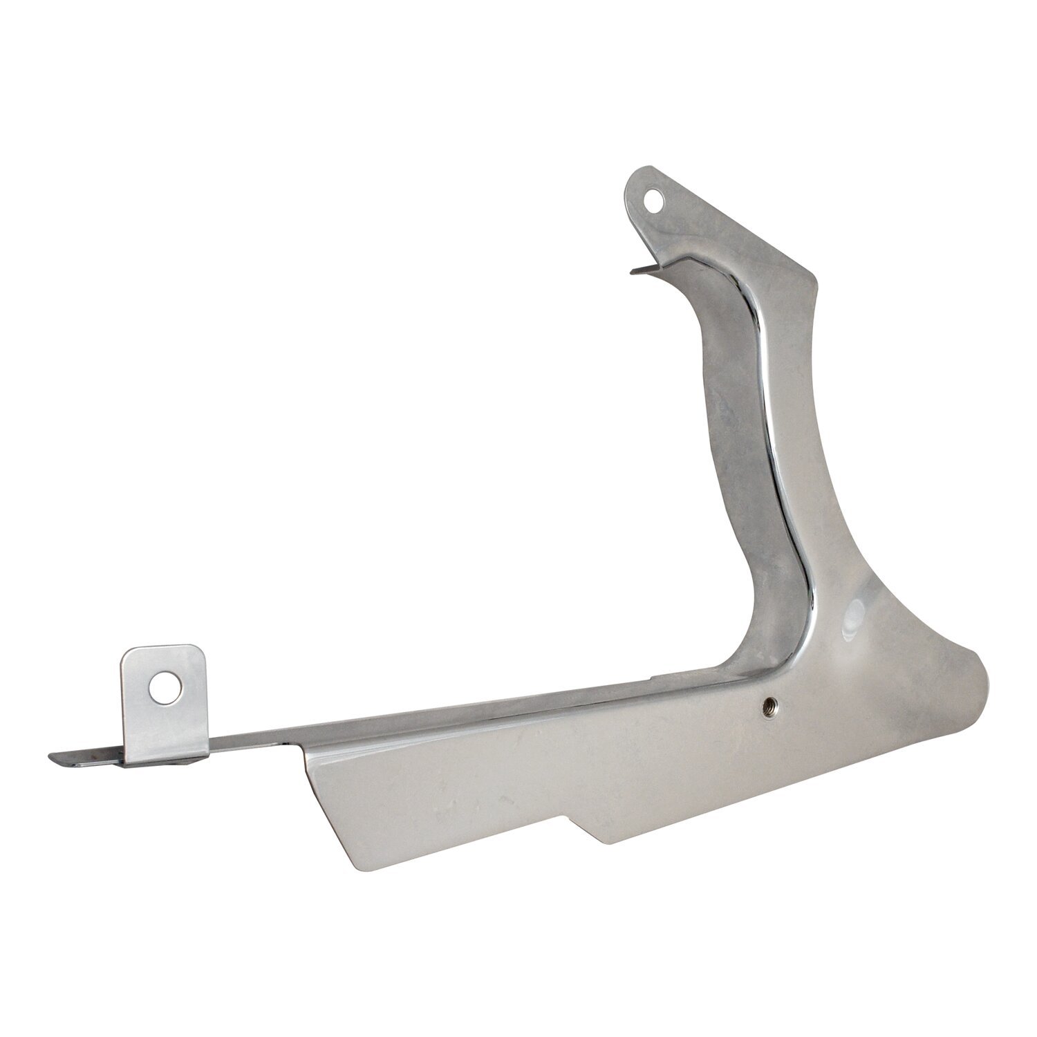 Lower rear belt guard, Chrome