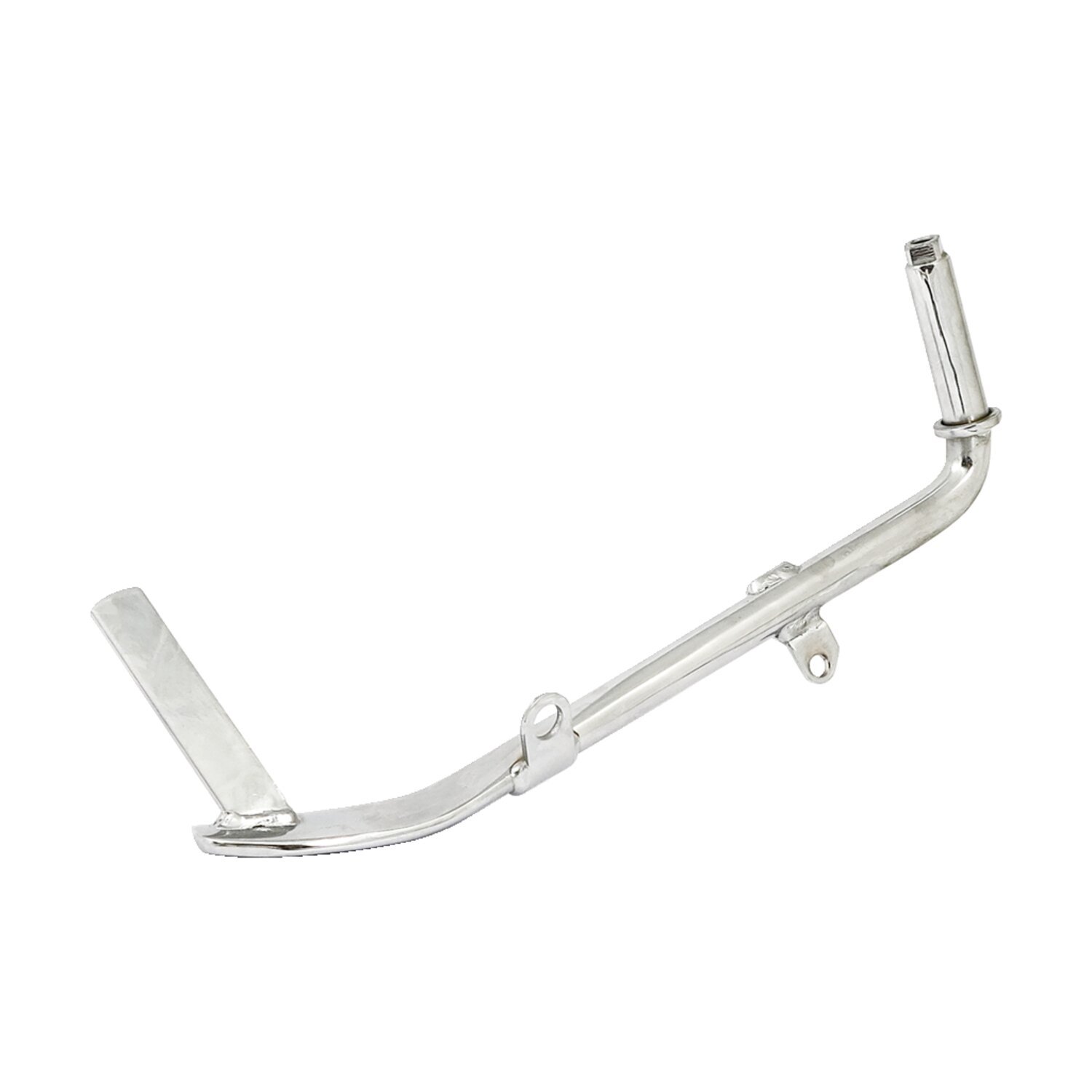 Touring jiffy stand std length, Chrome