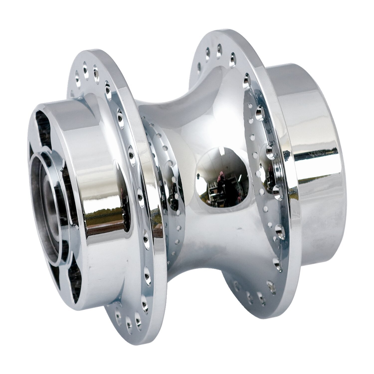 Front wheel hub, Chrome