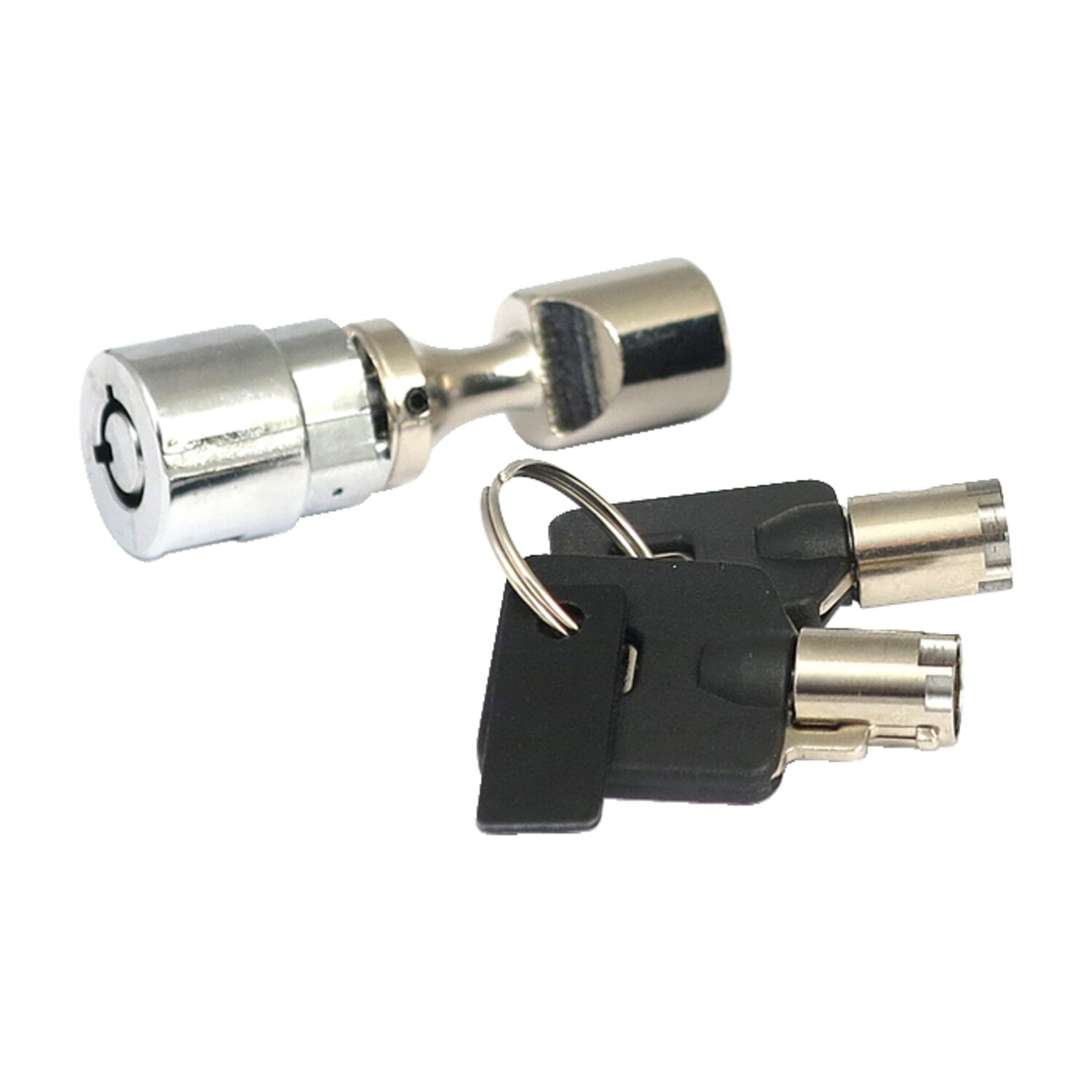 Steering head lock, Chrome