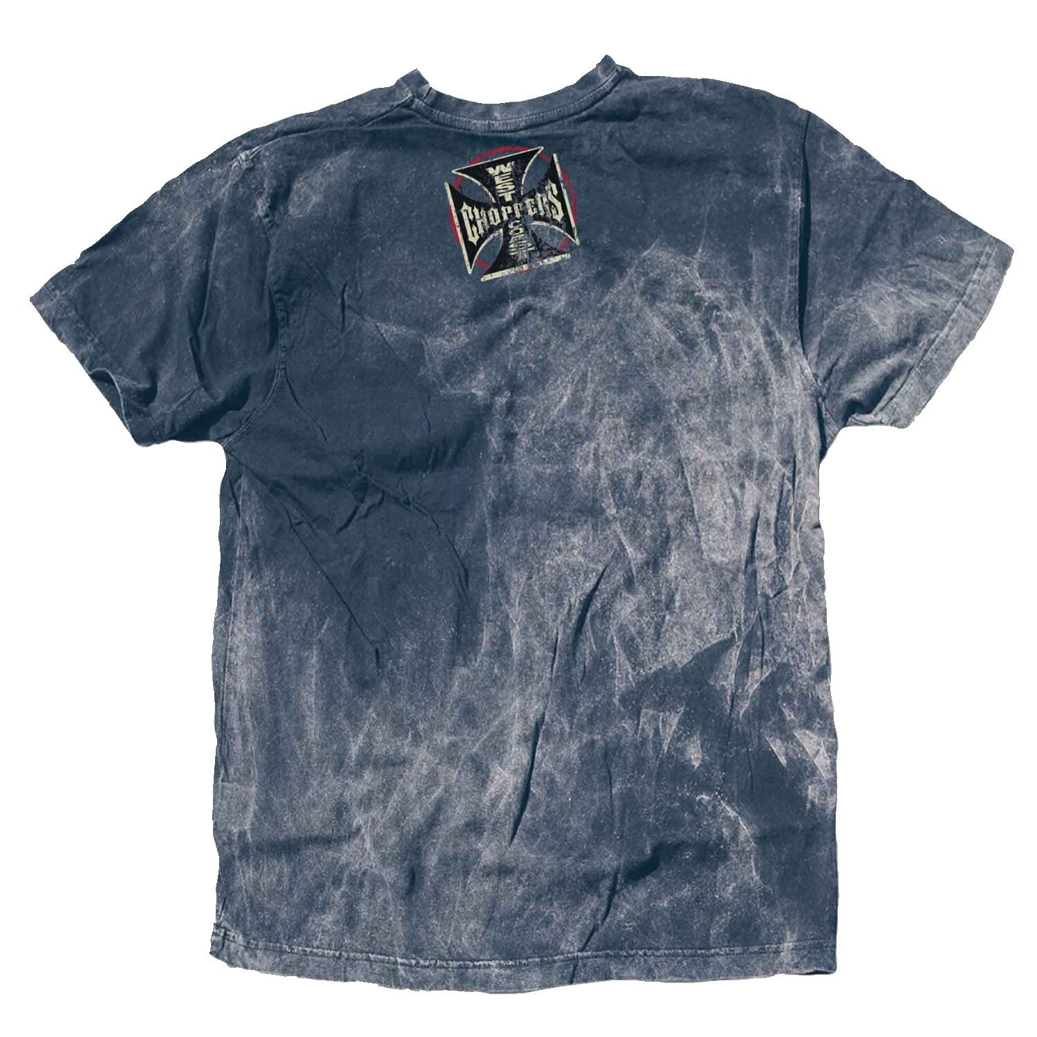 WCC El Diablo t-shirt, vintage Blue, Blue, L