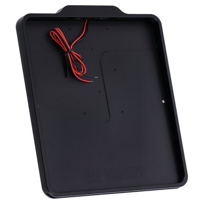 With built-in top side mounted E approved LED license plate light.
Tidy tail made simple! – The license plate frame is mounted to your existing bracket, or one of the DMP license plate brackets/holders for the cleanest look. Then you slide your license plate in from the bottom. The plate locks with the small screws from the back (included). Danish Motorcycle Parts (DMP) milled this frame from a single piece of billet aluminum for strength and lightweight, it's powder coated for durable and lasting beauty. Universal fit and will install to most motorcycles.
- With E marked LED license plate light