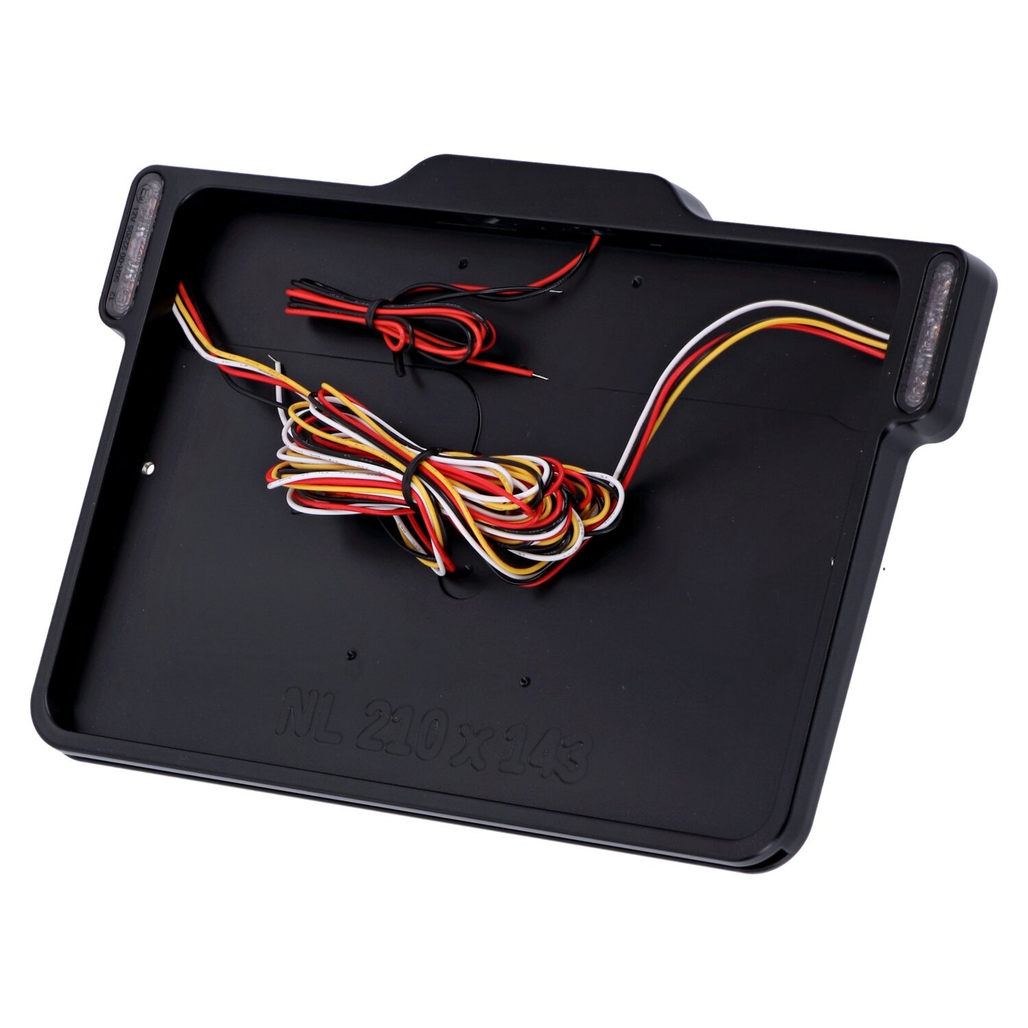 DMP, 3-1 license plate frame 3.0 NL BE, Black, Matte