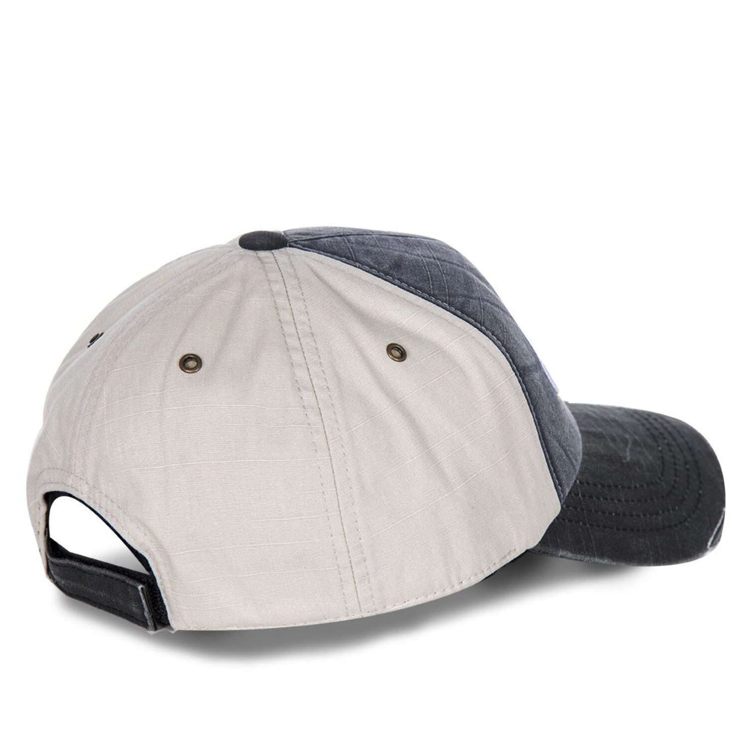 Von Dutch Permament cap, denim, White, anthracite White