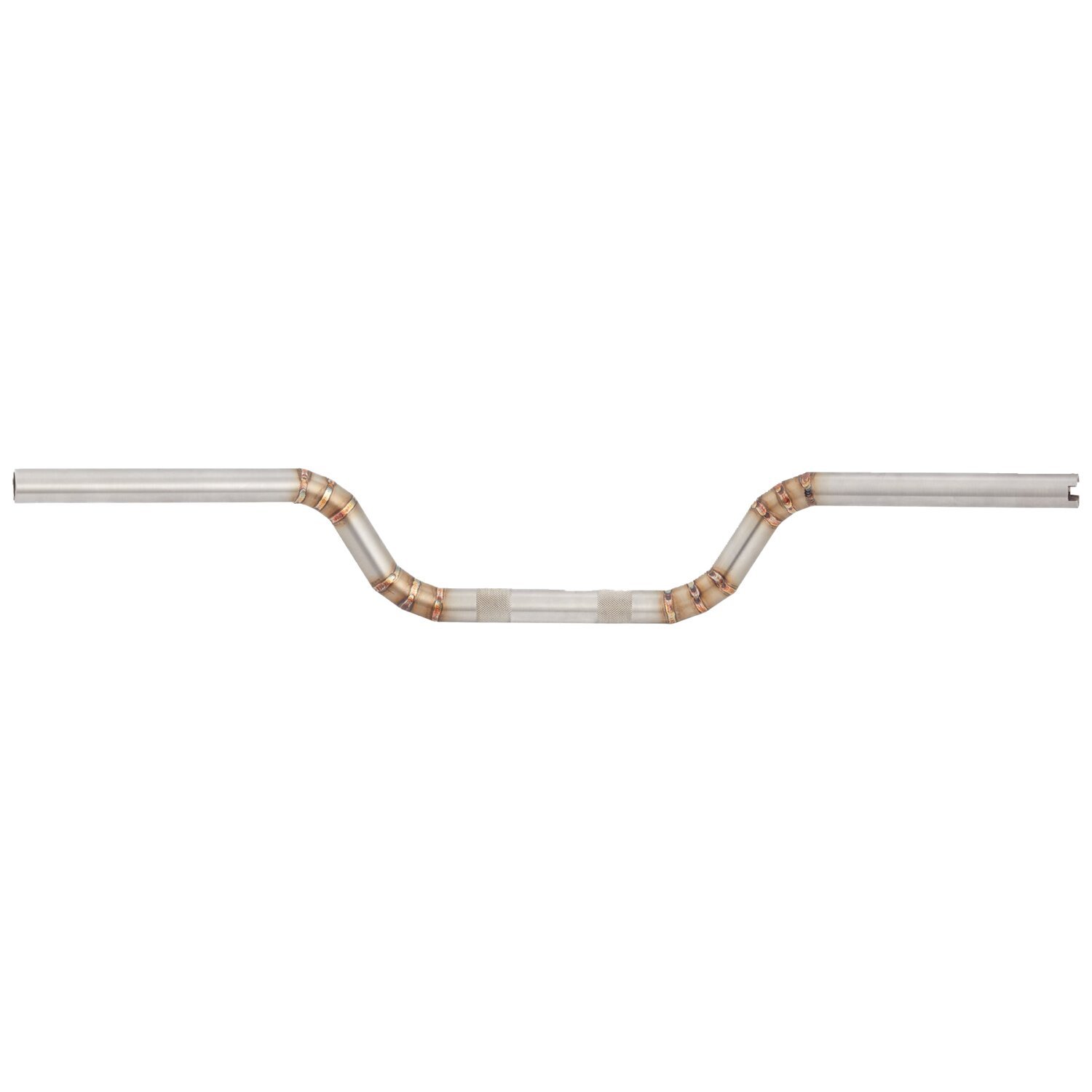 Arlen Ness, MX Moto handlebar. Welded Stainless, Unpainted, Raw