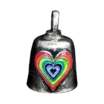 Legend has it that a small bell attached to your motorcycle, close to the ground, catches the Evil Road Spirits. The Little Gremlins live on your motorcycle causing all kinds of mechanical problems. The cavity of the bell attracts these Evil Spirits, but the constant ringing drives them insane and they lose their grip and fall to the ground. (Have you ever wondered where pot holes come from?) Choose your favorite one and scare off the little gremlins or give it to a rider as a gift and you double the protection. Comes with a story card, key ring, and zip tie to connect it to your bike.