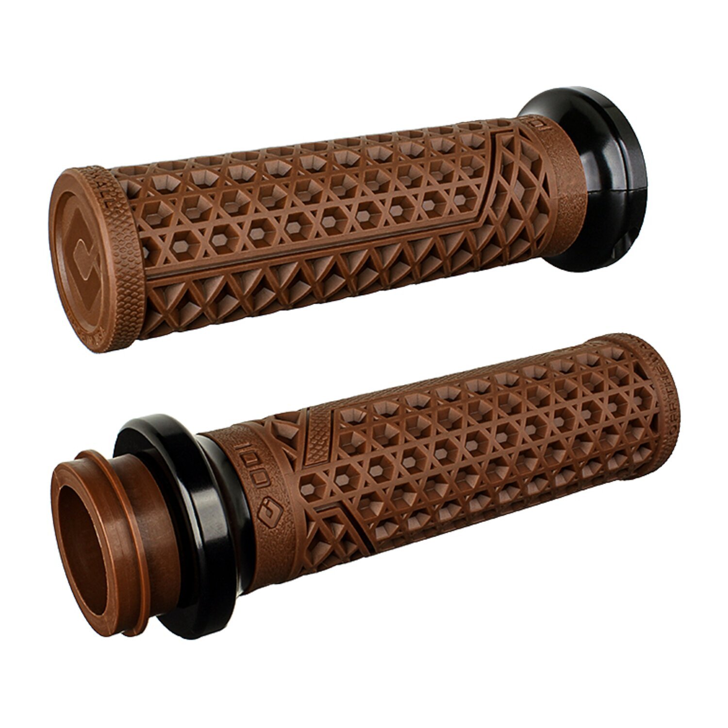 ODI, V-twin lock-on grips vans signature, tbw, Brown, Satin