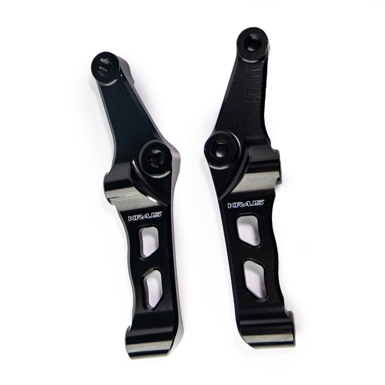 Kraus, front 100mm radial caliper mount set, Black