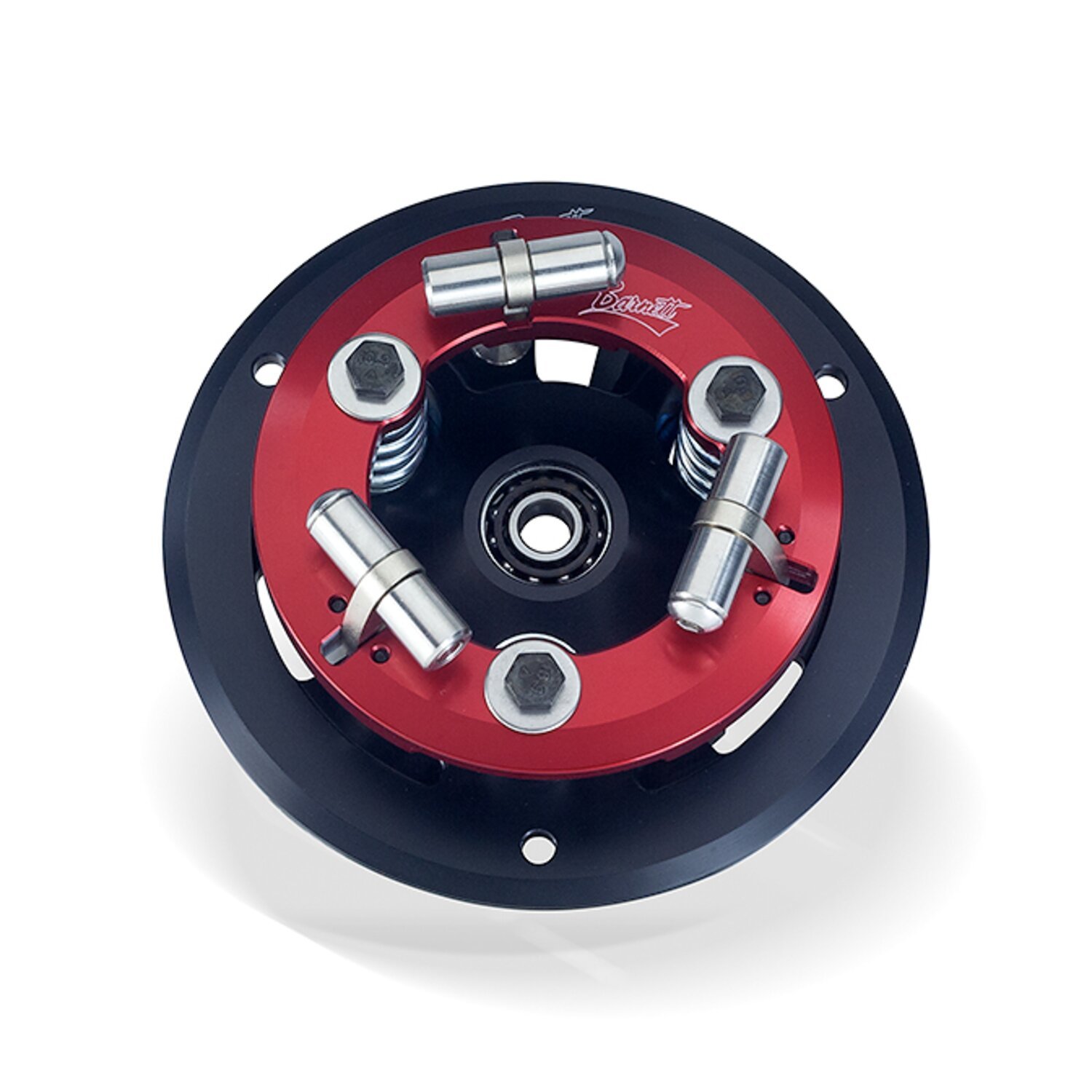 Barnett, lock-up pressure plate. Hydraulic operated