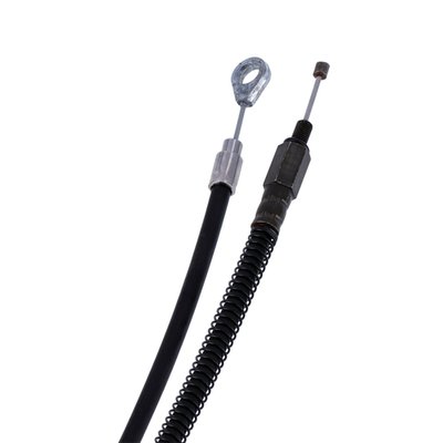 Single cable with midway adjuster. 