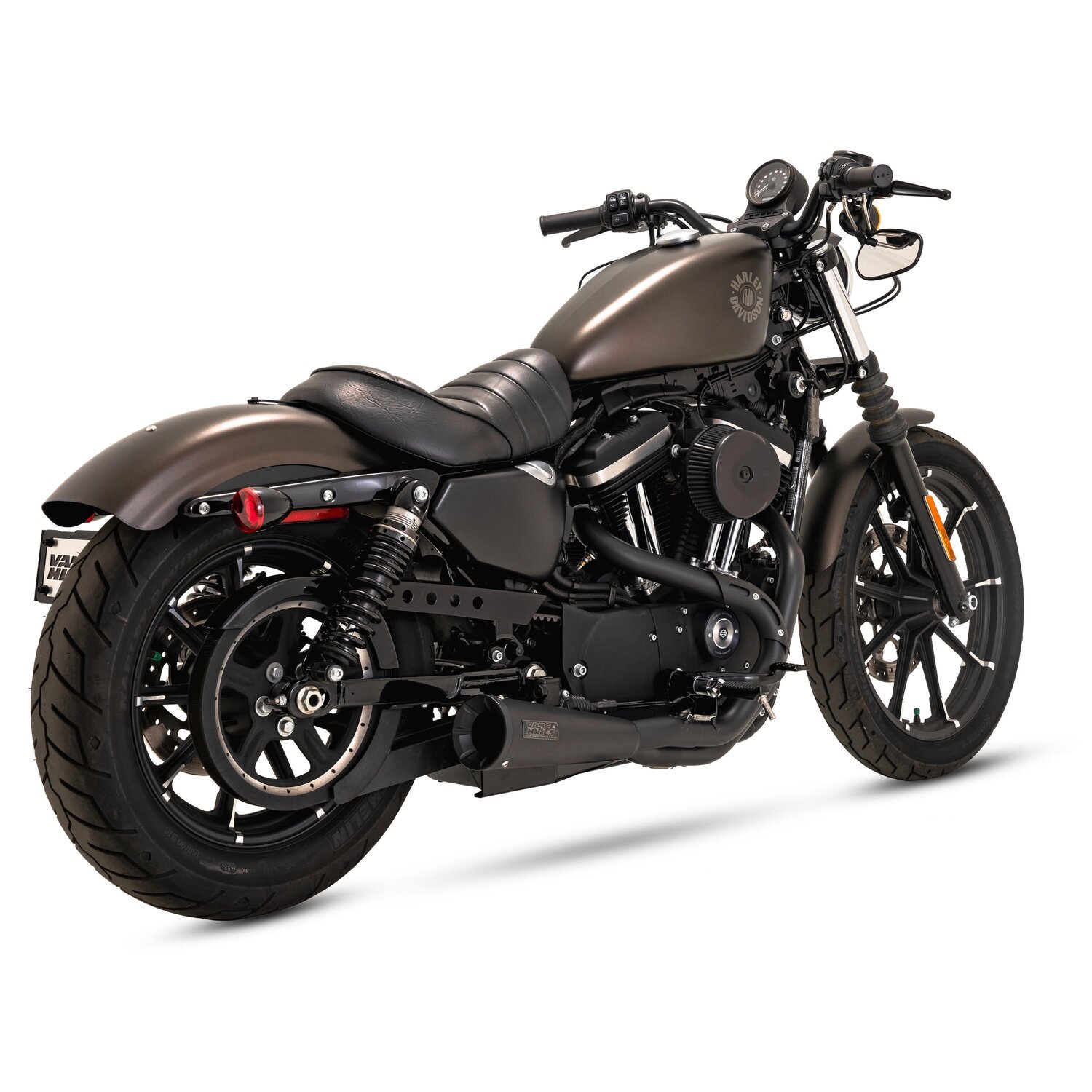 Vance & Hines, 2-1 upsweep exhaust. PCX, Black, Matte