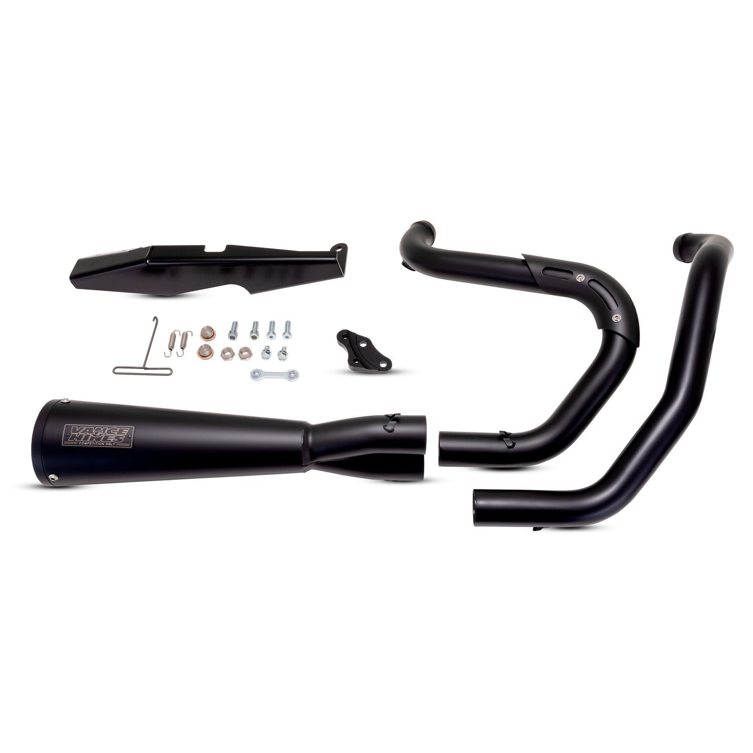 Vance & Hines, 2-1 upsweep exhaust. PCX, Black, Matte
