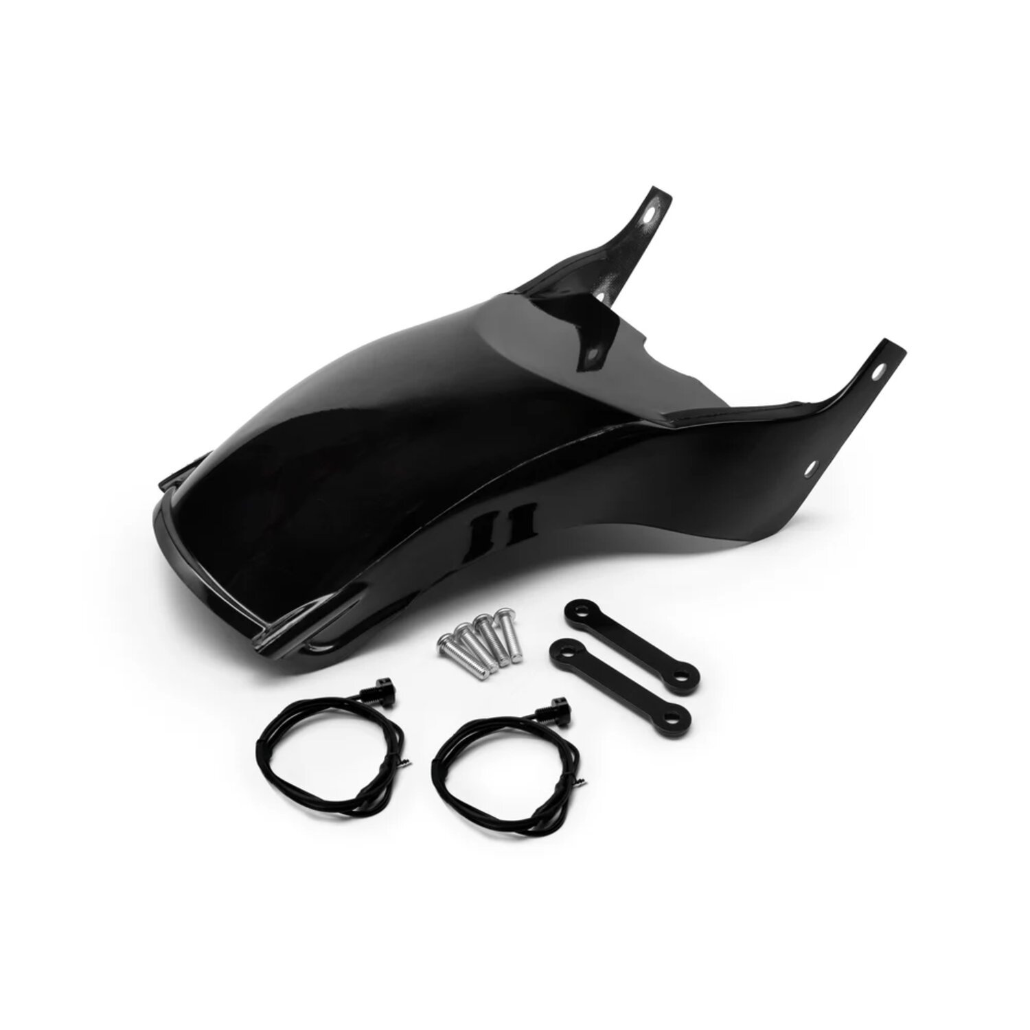 Killer Custom, Rear Fender 'Rodstr', Black, Raw