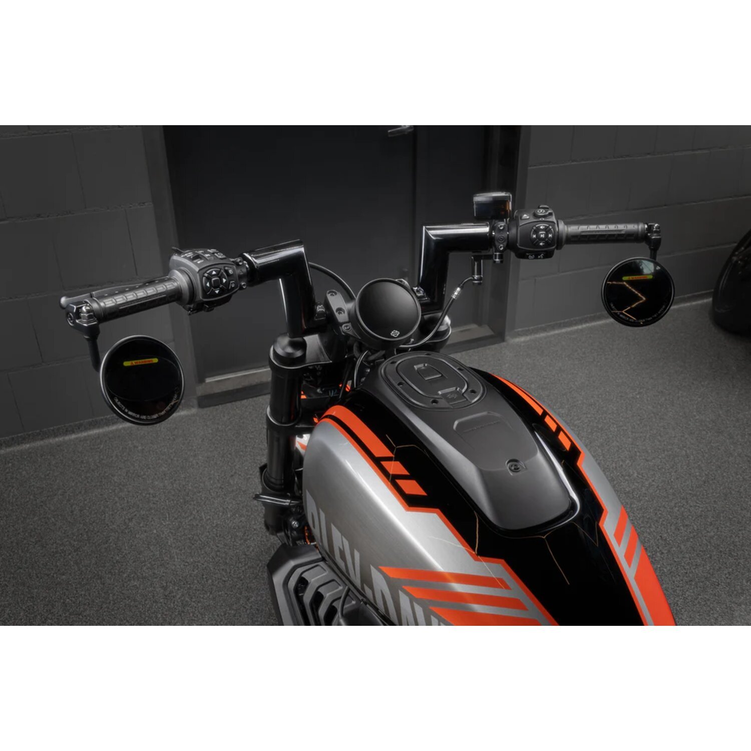 Killer Custom, 2" Killer Bull fat bar. 4" rise, Black, Powder Coated