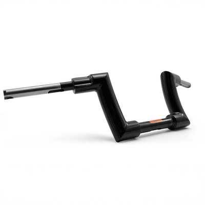 With a massive 2" outside diameter. For models with 1" handlebar clamp diameter and 1" handlebar grip diameter.
Gives the bike an aggressive, functional and modern look. With five laser-cut holes for internal wiring to offer a clean installation. Integrates seamlessly with 1" risers and both throttle cables and e-throttle (throttle by wire) setups. With a gloss black powder-coated finish for lasting good looks.
- 2" (50mm) outside diameter
- Stock 1" (25.4mm) handlebar clamp diameter
- Stock 1" (25.4mm) mm grip diameter
- Throttle cable and e-throttle compatible
- 5 laser cut wiring holes
- Gloss black powder coated steel / stainless steel
Note: Not compatible with hydraulic clutch master cylinders.
Note: Not compatible with 23-up Gen2 M8 models with throttle sensor in switch housing.
Note: With approval. Check your local MCS dealer or the MCS sales department for exact type of approval and validity on bike model and years on the test report.