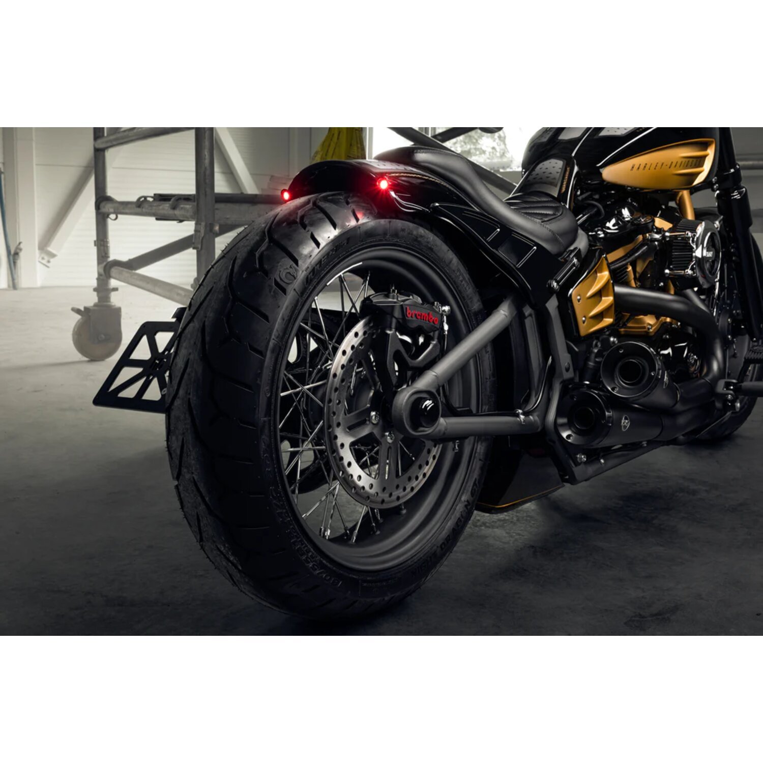 Killer Custom, Rear Fender 'Rodstr', Unpainted, Raw