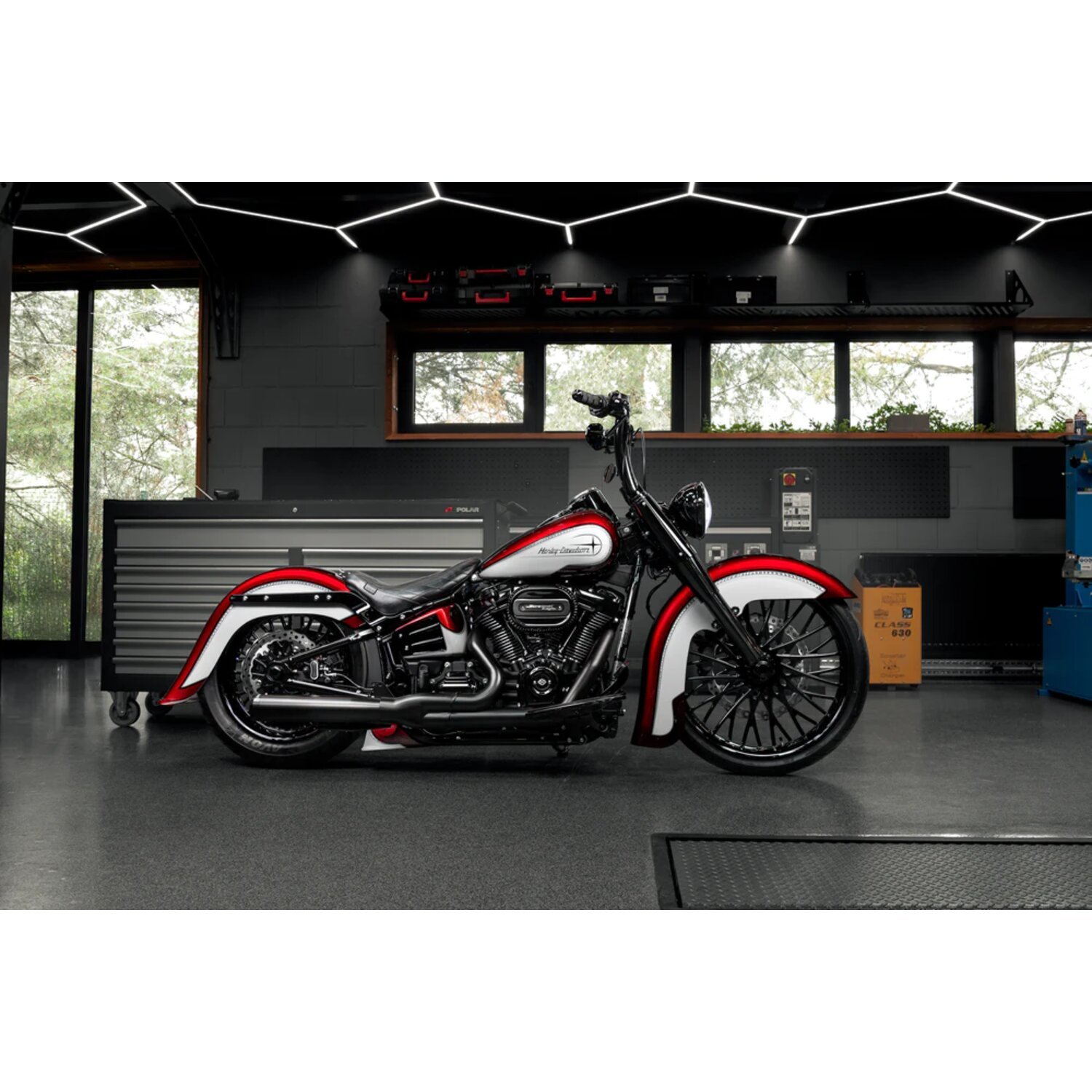 Killer Custom, 23" Front Fender 'Hot Rod Series', Unpainted, Raw