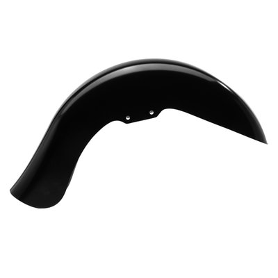 Designed for use with 23" wheels. Made of hand-laid unpainted black gel coated fiberglass that is very stiff, strong, straight, and light. It comes pre-drilled, all necessary mounting hardware is included.
Note: Fitment checks are always advised before painting and final assembly.