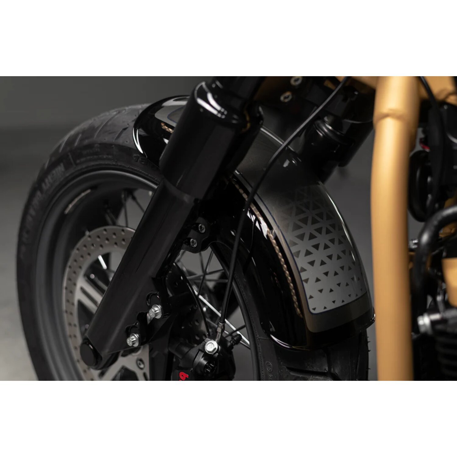 Killer Custom, Special Front Wide Wheel Fender, Unpainted, Raw