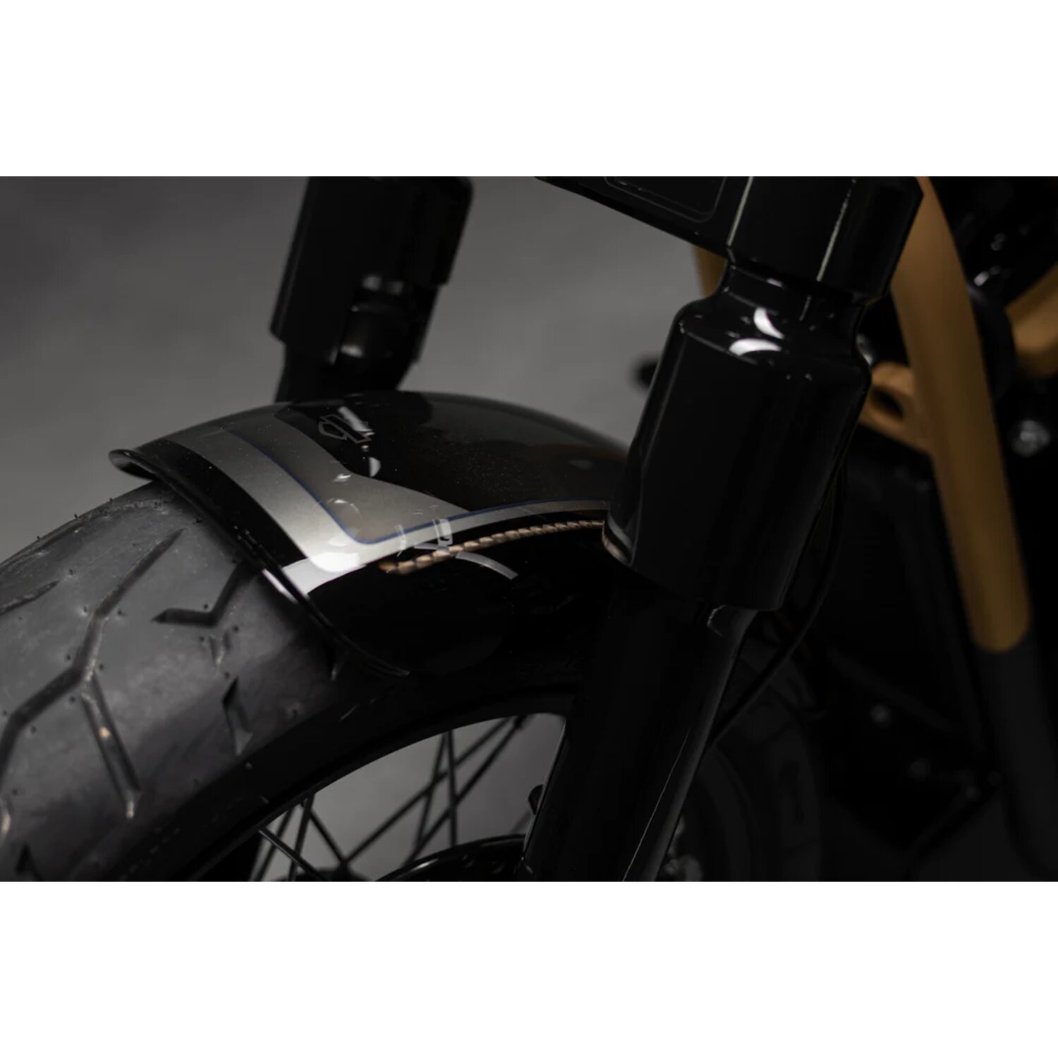 Killer Custom, Special Front Wide Wheel Fender, Unpainted, Raw