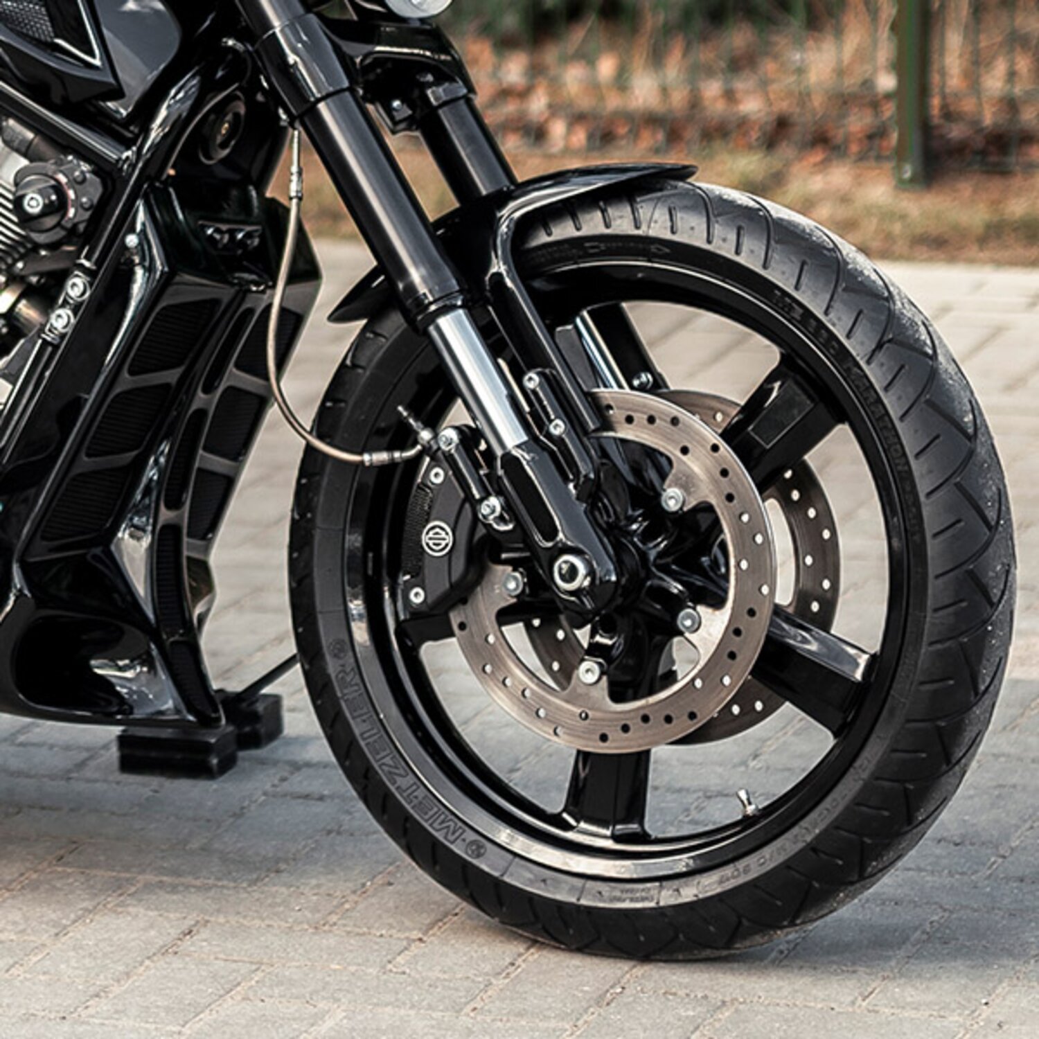 Killer Custom, V-Rod front fender 'Tidy'