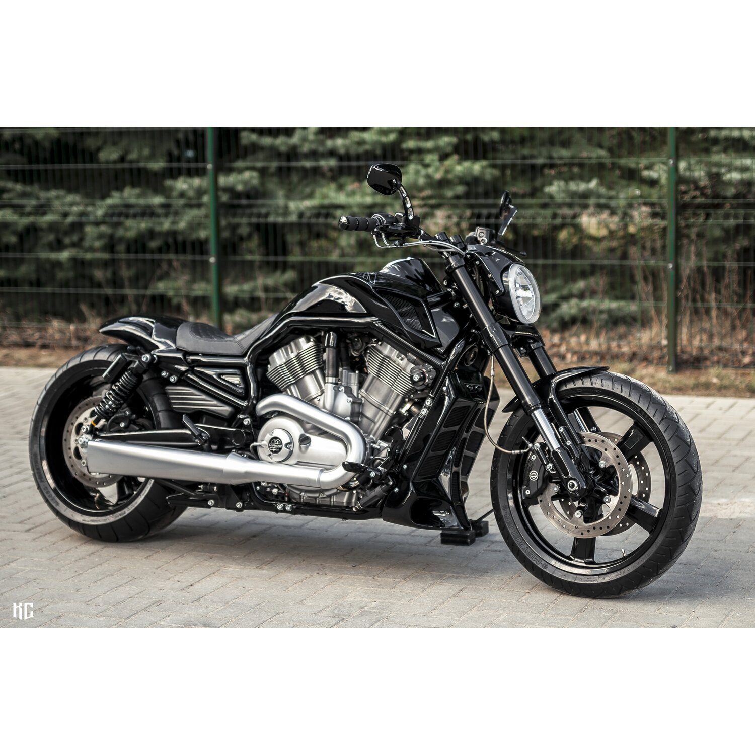Killer Custom, V-Rod front fender 'Tidy'