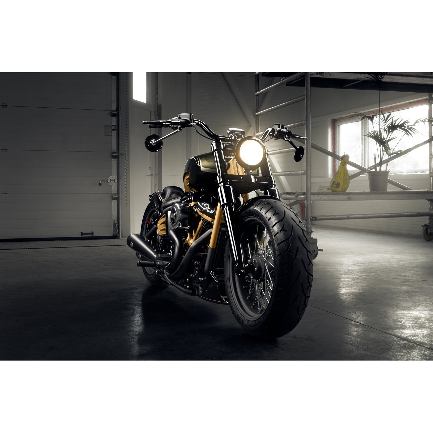 Killer Custom, 49mm Softail wide triple tree set