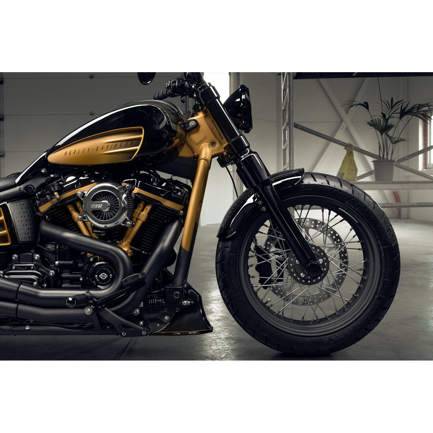 Killer Custom, 49mm Softail wide triple tree set