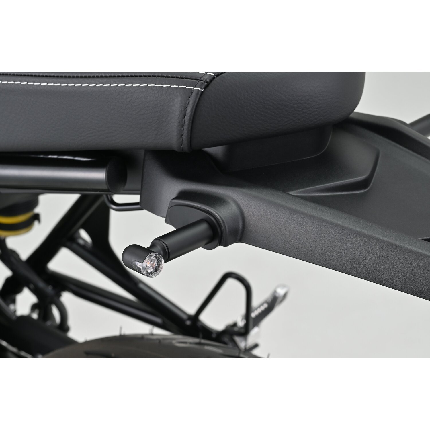 Daytona, 8mm turn signal extension set, Black, Matte