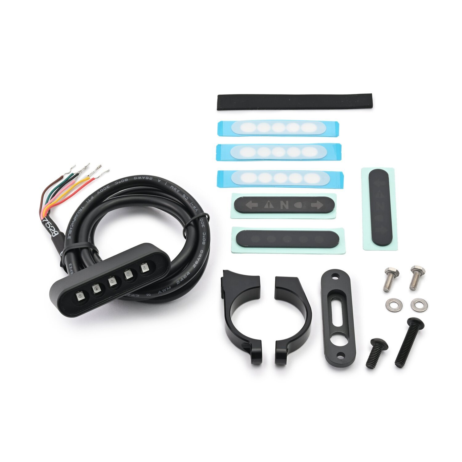 Daytona, Gamma micro LED indicator light kit, Black, Matte
