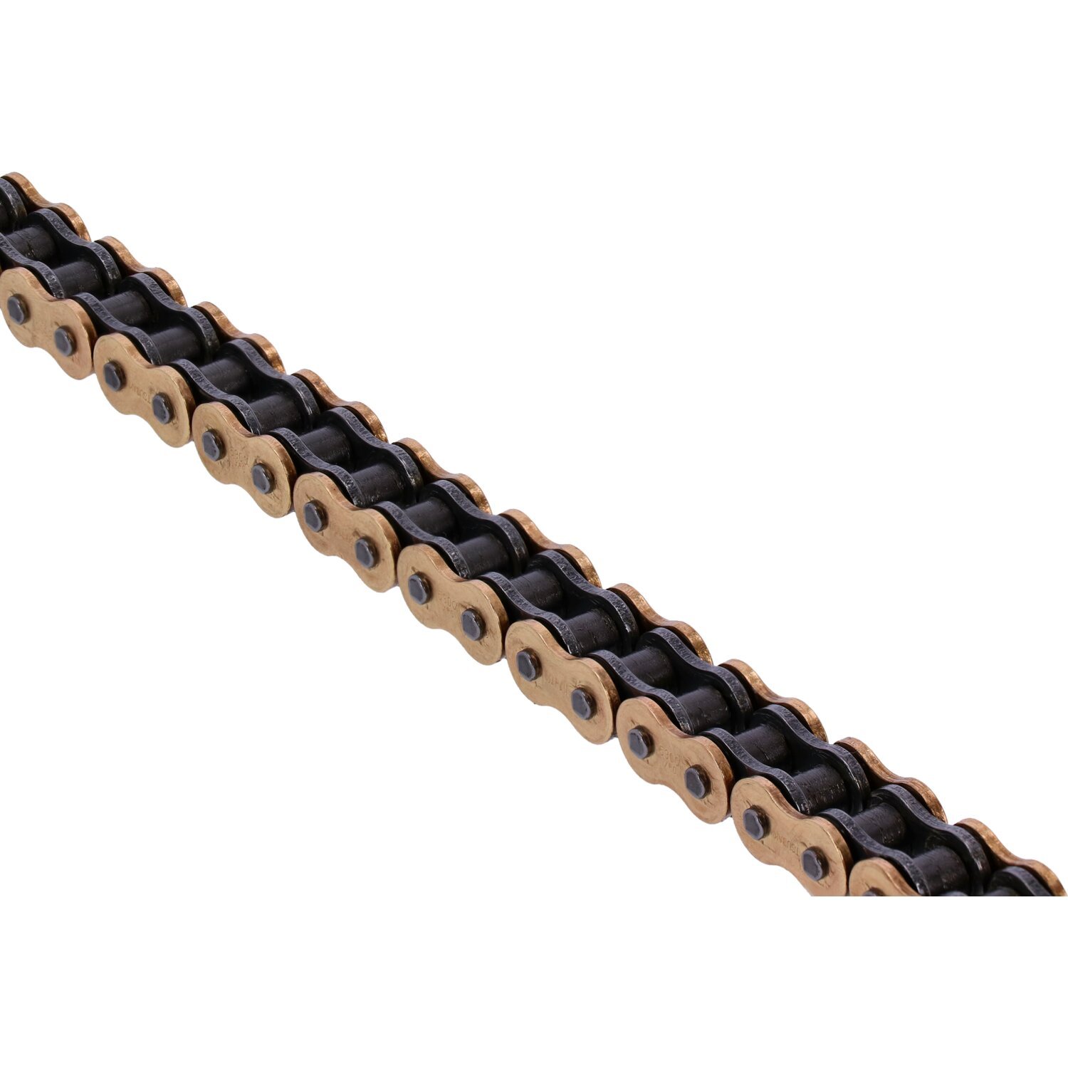 Tsubaki, 530 RQ2 X-ring chain. Gold. 116 links