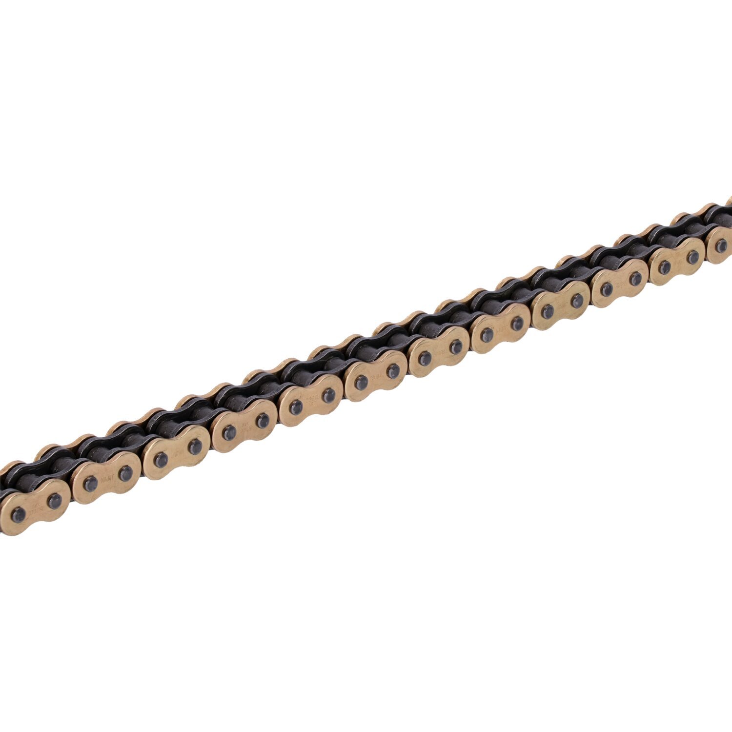 Tsubaki, 530 RQ2 X-ring chain. Gold. 116 links