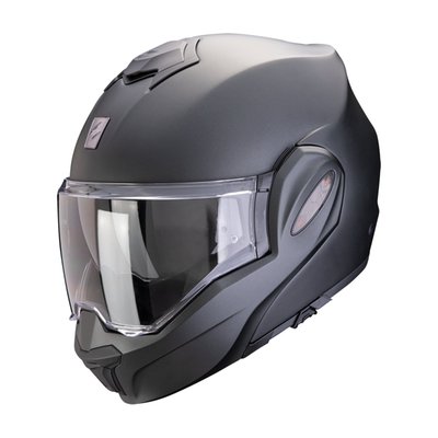 The Scorpion EXO-Tech EVO PRO takes the exceptional features of the EXO-TECH series and elevates them to new heights. With its full-face alike design, wide vision and Pinlock-ready shield, this helmet sets a new standard of style and performance. Its easy-to-use chin bar mechanism and one-touch top vent provide effortless operation and enhanced ventilation. KwikWick®C moisture-wicking liners to keep you cool and dry and tension spring applied one-touch top vent. You will see the differences when you view it, you will feel the differences with you wear it, and you will experience the differences when you ride with it. The EXO-tech EVO PRO is ECE R22.06 P/J approved.