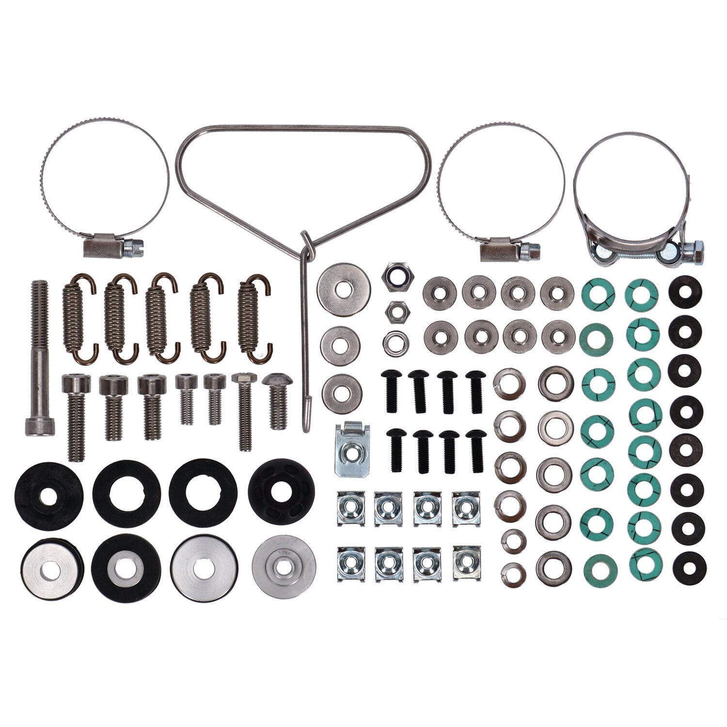 Zard, 2-1-2 Nightster 975 exhaust system, Black, Matte