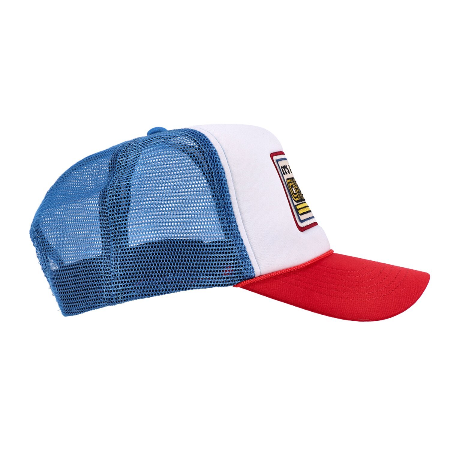 13 1/2 It's a Chopper Baby trucker cap blue/red/white