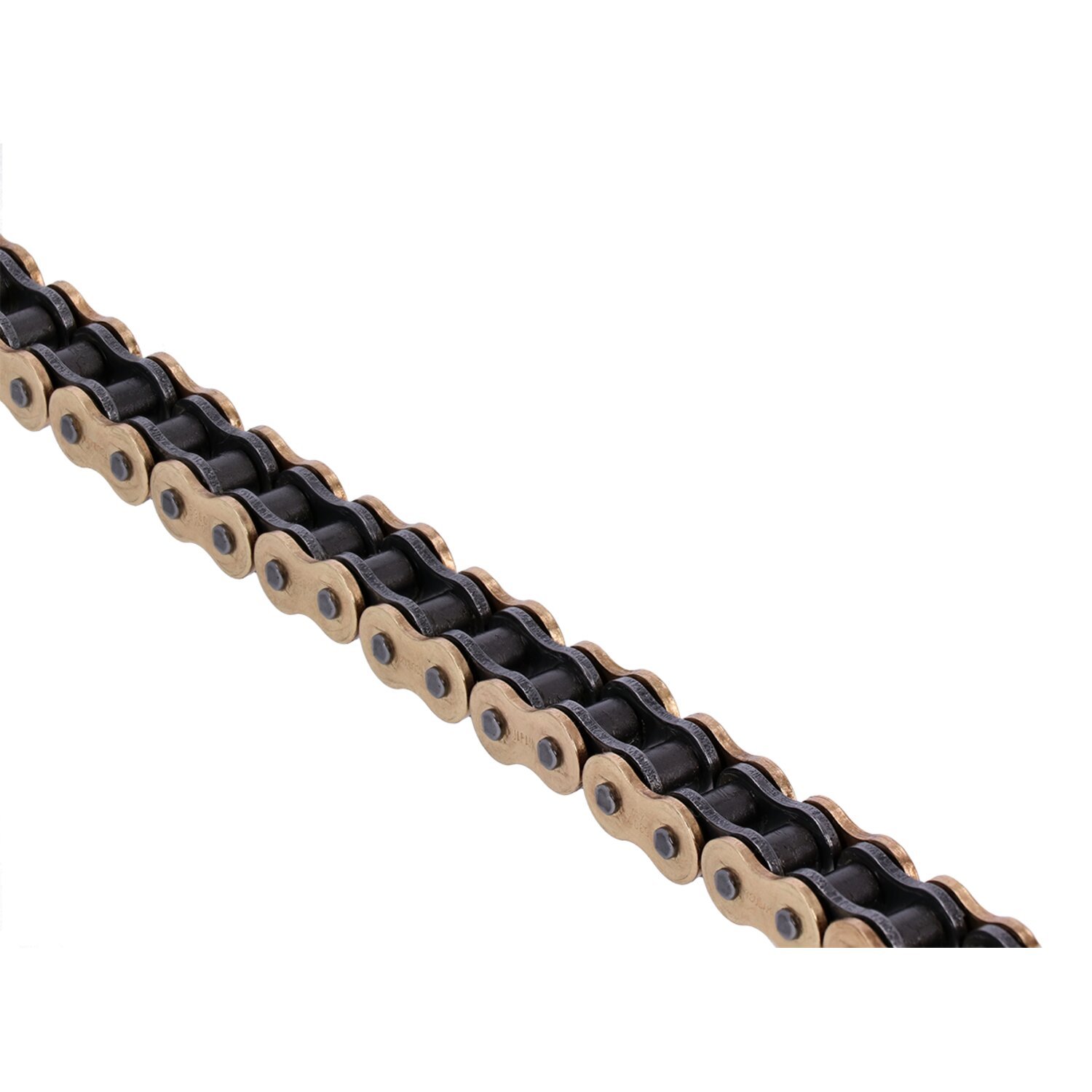 Tsubaki, 530 RQ2 X-ring chain. Gold. 100 links