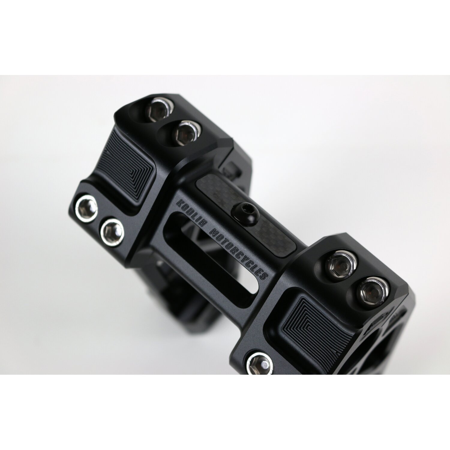 Kodlin, Universal Fastback risers 8, Black, Anodized