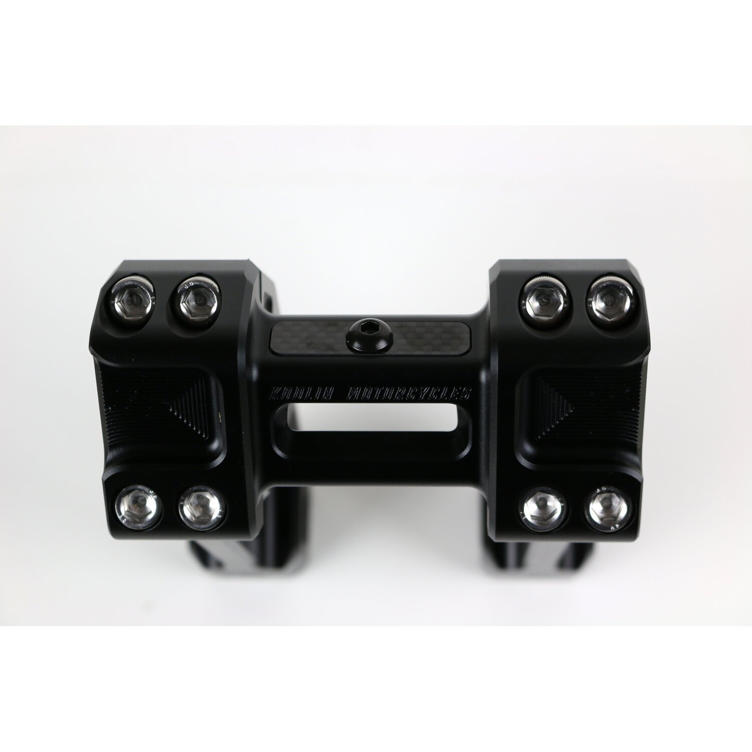 Kodlin, Universal Fastback risers 8, Black, Anodized