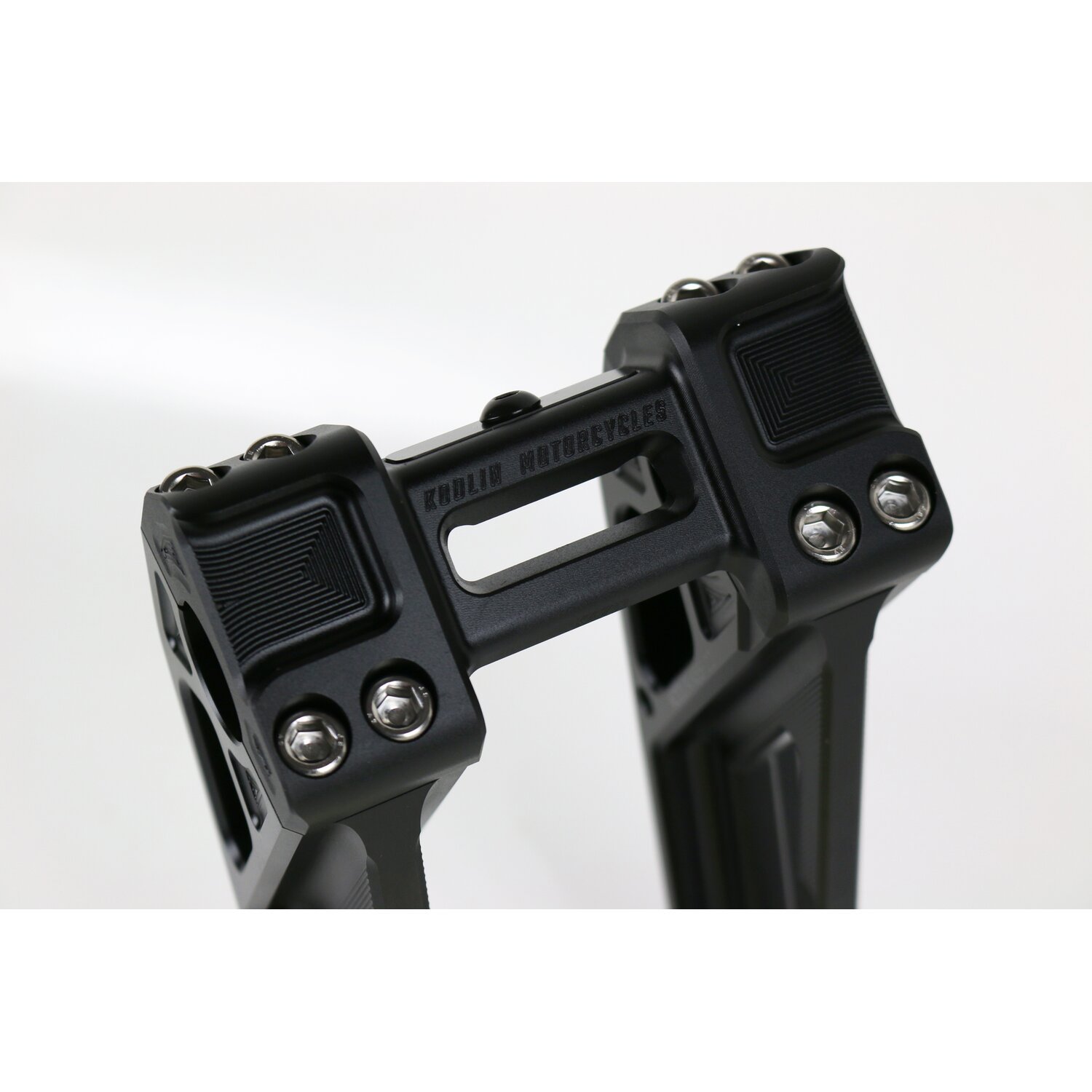Kodlin, Universal Fastback risers 6, Black, Anodized