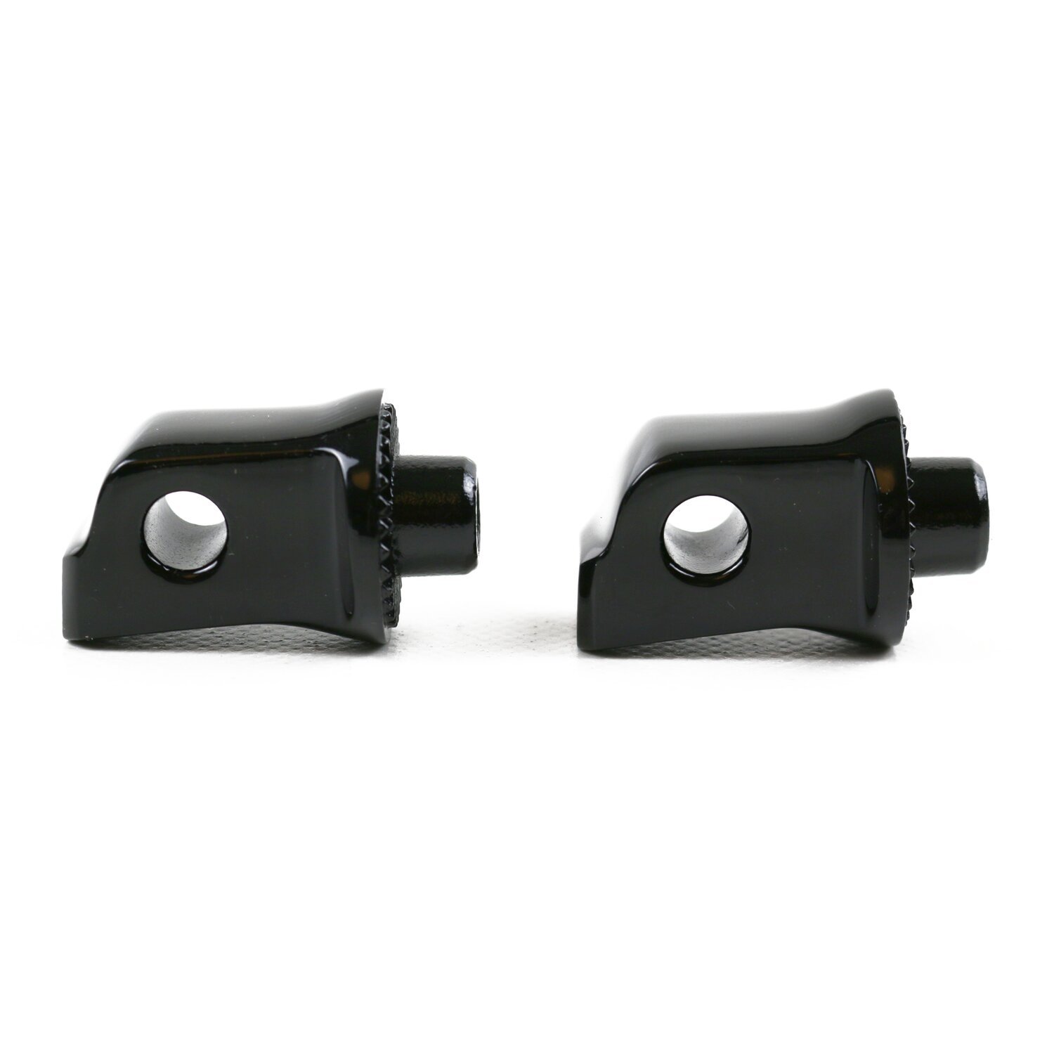 Kodlin, splined passenger peg adapter, Black, Gloss