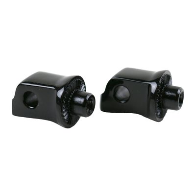 Gloss black. 
Designed for use with Kodlin's 993865 Mini Track floorboards. 